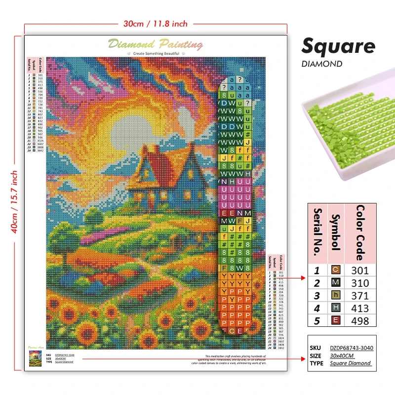ภาพเพชร คัปเตอร์การ์ด ซากุระ อ - Photo Mosaic Print บทวิจารณ์และราคา