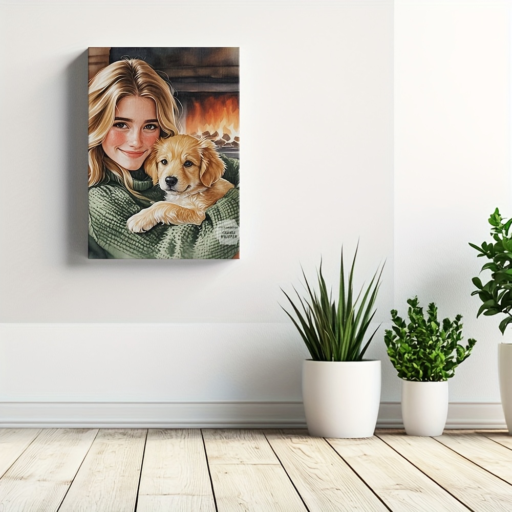 ภาพพิมพ์บนผ้าใบตามสั่ง – งานศิ - Pet Portrait Custom บทวิจารณ์และราคา